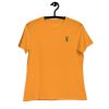 womens relaxed t shirt heather marmalade front 62b0c74f057f0