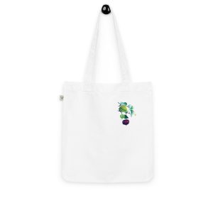 organic fashion tote bag white front 62c7080e5dc01