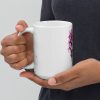 white glossy mug 15oz handle on left 63c90ab35ece7