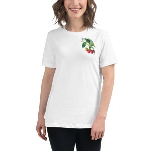 womens relaxed t shirt white front 63c912061375f